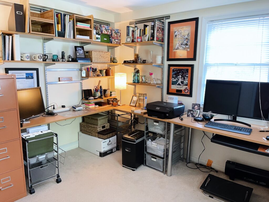 after picture of organized office